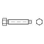 Sechskantschrauben / zylindrisches Druckstück / DIN 561