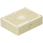 Impact And Weather Resistant Resin Square Switch Box (Free-Mounting Cover) For Exposed Use, IPX3