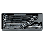 Long Box Wrench Set (45°x 6°)
