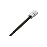 Long Hex Bit Socket (9.5 mm Insertion Angle, Inch Size)