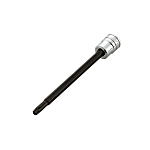 Long T Type Hexalobular Bit Socket (6.3 mm Insertion Angle)