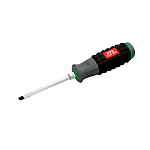 Resin Handle Screwdriver (with Throughput / Magnet)_with Bolster