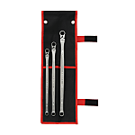 Ultra-Long, Flex-Head Ratchet Offset Wrench Set