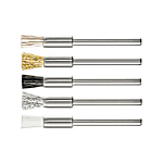 PBU Miniature End Brush, 3‑mm Shaft