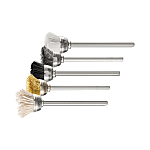 TBU Miniature Cup Brush, 3‑mm Shaft