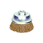 Victory Brass-Plated Wire Cup Brush