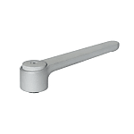 Flat adjustable tension levers, zinc die casting, bushing steel (GN 126)