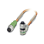 Câble de capteur / actionneur SAC-5P, fiche droite M12