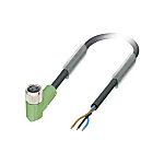 Sensor- / Aktor-Steckverbinder, konfektioniert M8 Buchse, gewinkelt