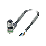 Sensor- / Aktor-Steckverbinder, konfektioniert M12 Buchse, gewinkelt
