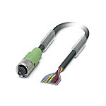 Câble de capteur / actionneur SAC-12P-10.0-PVC