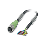 Sensor- / Aktor-Kabel SAC-17P- 1,5-PUR