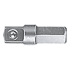 Wiha Werkzeugschaft mit Kugel Innenvierkant, Innensechskant 1/4" C6,3
