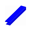 Slide rail blue 10 x 14 B