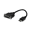 Câble adaptateur DisplayPort mâle verrouillable / DVI femelle