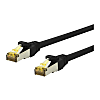 Câble de brassage UltraFlex Cat.6A S / FTP LSOH - noir