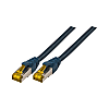 Câble de brassage UltraFlex Cat.6A S/FTP LSOH - gris bleu