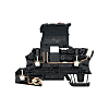 Borne de fusible, 2 connexions à vis - 1 connexion enfichable, isolateur de fusible, avec connexion PE, pour connecteur croisé enfichable, une extrémité sans connecteur