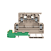 Borne de fusible, connexion à vis, isolateur de fusible, avec connexion PE