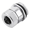 M12 POWER panel mount connector