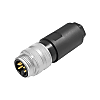 Connettore maschio tondo (configurazione libera) , maschio, dritto, 7 / 8"