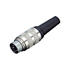 Connettore maschio tondo (configurazione libera), maschio, dritto, M16