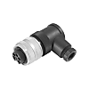 Connettore maschio tondo (configurazione libera) , femmina, angolato, 7 / 8"
