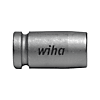 Wiha Elemento di collegamento con anello di sicurezza, Esagono testa, quadrato testa G 6,3 + G 10 + G 12,5