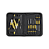 Wiha Set di utensili ESD, Pinze, giravite, pinzetta 10 pz., con custodia a libro