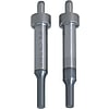 Poinçon cylindrique épaulé / version lourde / tête cylindrique / alésage pour goupille de positionnement / TiCN