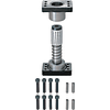 Kugel-Säulenführungen für Säulengestelle / Führungslager und Haltelager / Aluminium-Kugelkäfig mit Käfigstopper