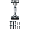 Kugel-Säulenführungen für Säulengestelle / Führungslager und Haltelager / Kunststoff-Kugelkäfig mit Käfigstopper