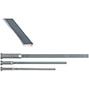 Flachauswerferstifte / Kopfform wählbar / HSS / Ecken gerundet / Dimensionen konfigurierbar / große Version