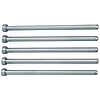 Straight Center Pins With Tip Processed -High Speed Steel SKH51 / Shaft Diameter (D) Selection Type-