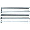 Straight Center Pins With Tip Processed -Die Steel SKD61+Nitriding / Shaft Diameter (D) Selection Type-