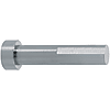 Kernstifte / zylindrisch / mit Kopf / HSS, Werkzeugstahl / D, L 0,01mm / Gasentlüftung / D-Form / Vierkant
