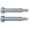 Konturkernstifte / zylindrisch / HSS, Werkzeugstahl / L 0,01mm / abgesetzt / Stirnform wählbar