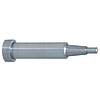 Formeinsätze Konturkernstifte / zylindrisch / L 0,01mm / HSS, Werkzeugstahl / abgesetzt / konisch