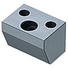 Core lock stopper blocks / wedge-shaped / internal thread / inclined bolt mounting / full groove embedding / large version