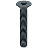 Retaining screws / steel / black oxided