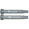 Konturkernstifte / zylindrisch / HSS, Werkzeugstahl / D 0,005, L 0,01mm / Gasentlüftung / Stirnform wählbar