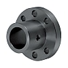 Shaft holders / Circular flange, two-sided flattened circular flange / one-piece