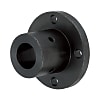 Shaft holders / round flange, square flange, two-sided flattened round flange / one-piece / high wall thickness