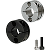 Shaft holders / round / slotted