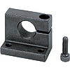 Shaft holders / L-shape / laterally slotted