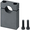 Shaft holders / high block form / two-piece