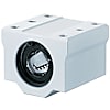 Linear Bushings with Pillow Blocks - Double Bushing with Dowel Holes