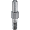 Cantilever Shafts / tapered external thread, internal thread / external hexagon