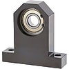 Bearing housings / T-shape / through hole / retaining ring / deep groove ball bearing / material selectable / coating selectable