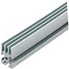 Aluminium-Strangpressprofile für Schiebetüren / Horizontale Ausführung